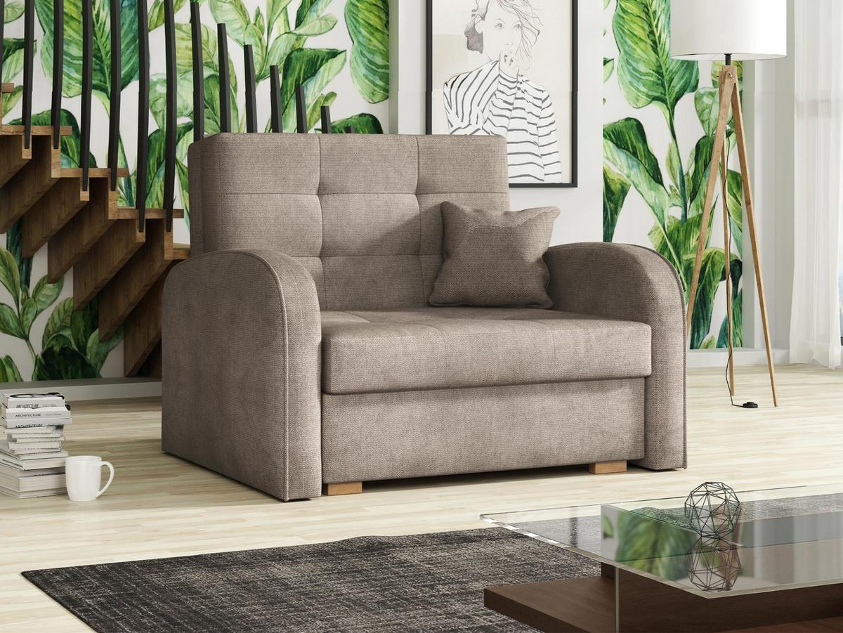 SCHLAFSOFA Viva Gold I - Beige/Braun, Holz/Textil (103/85/98cm) - MIRJAN24
