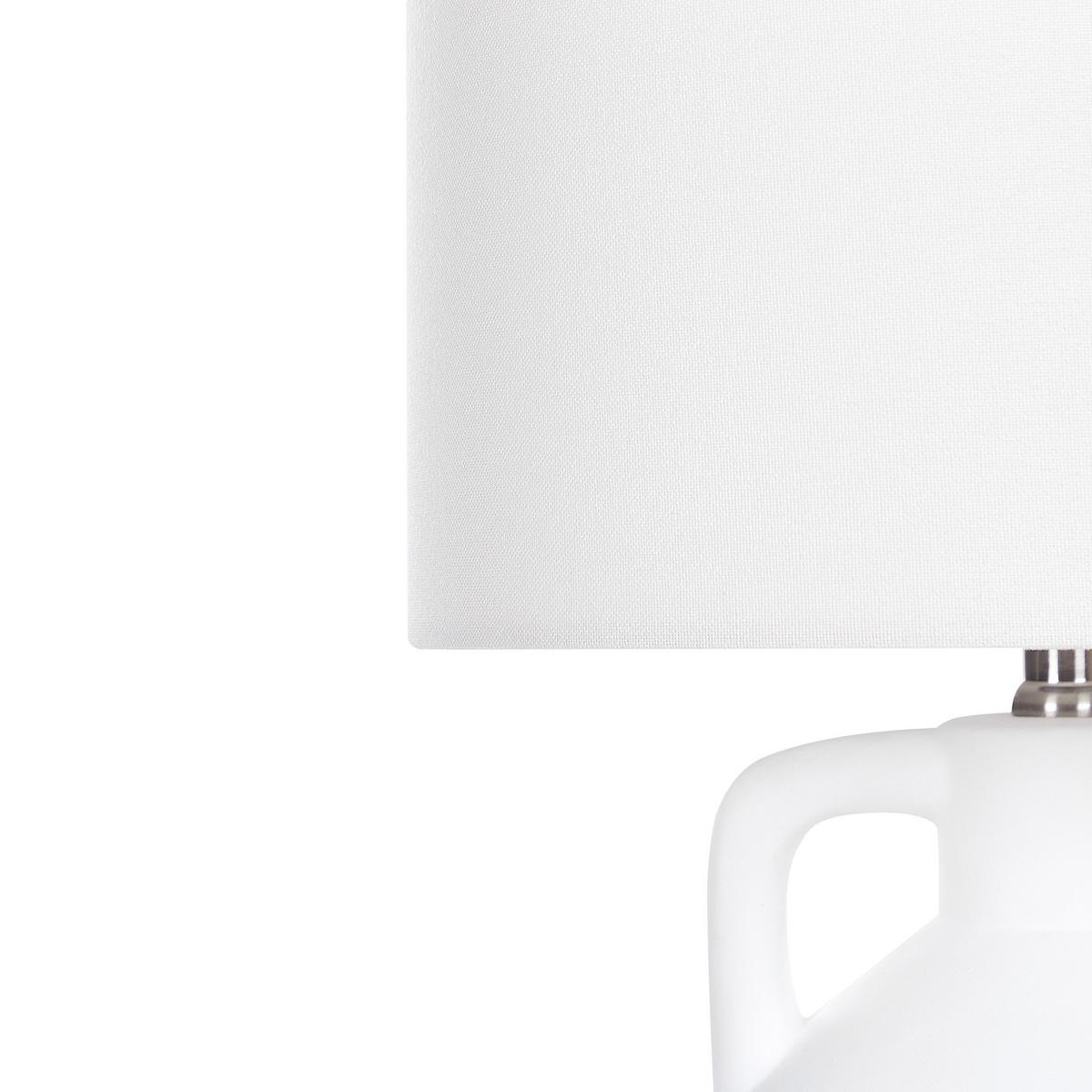 TISCHLAMPE Labrada 32/32/46 cm - Weiß, Keramik (32/32/46cm) - Beliani