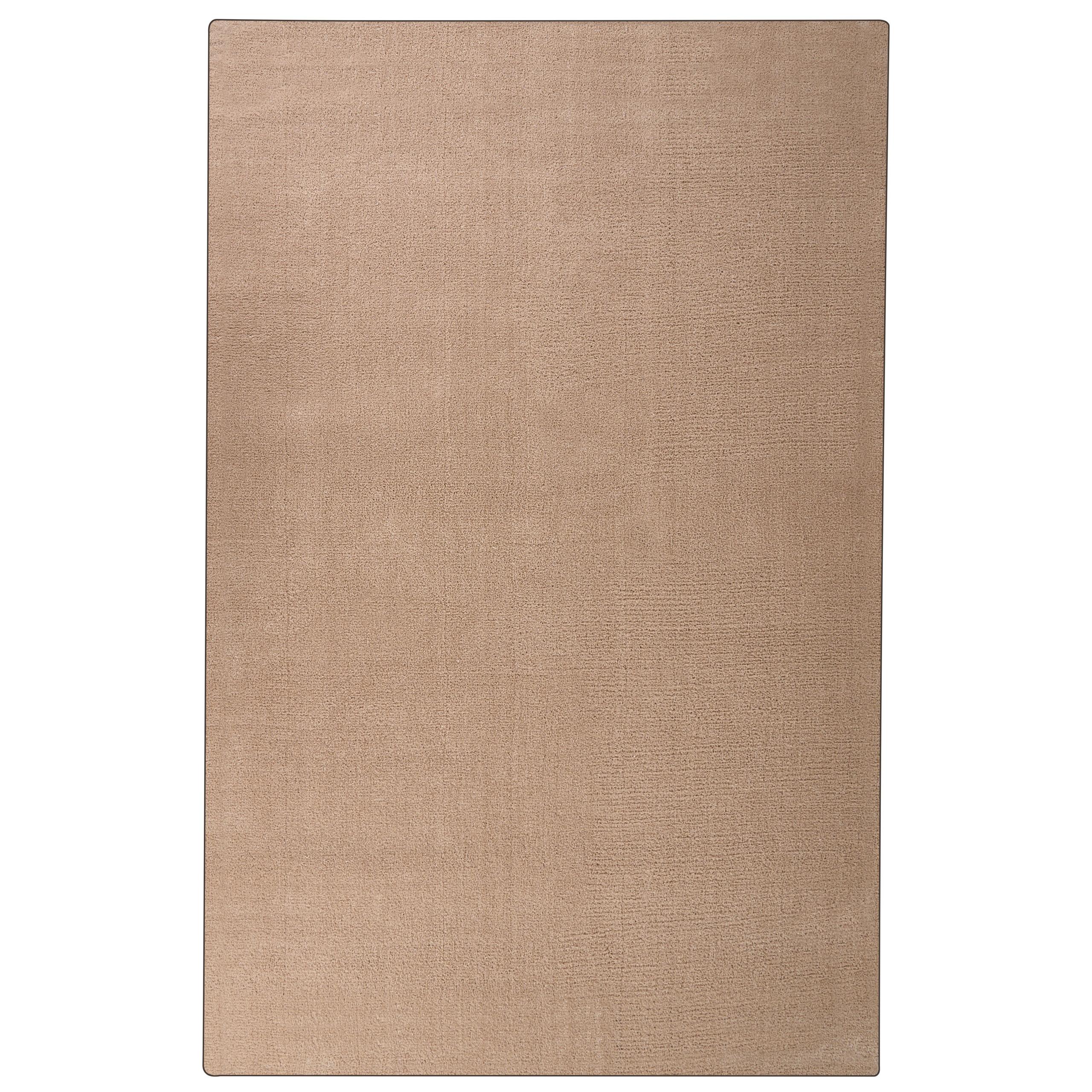 SHAGGY-TEPPICH Sandbeige 200/300 cm Demre - Sandfarben/Beige, Textil (200/300cm) - Beliani