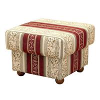 HOCKER Kama Chenille rot - Rot, Kunststoff (54/44/54cm) - 58aufmkessel
