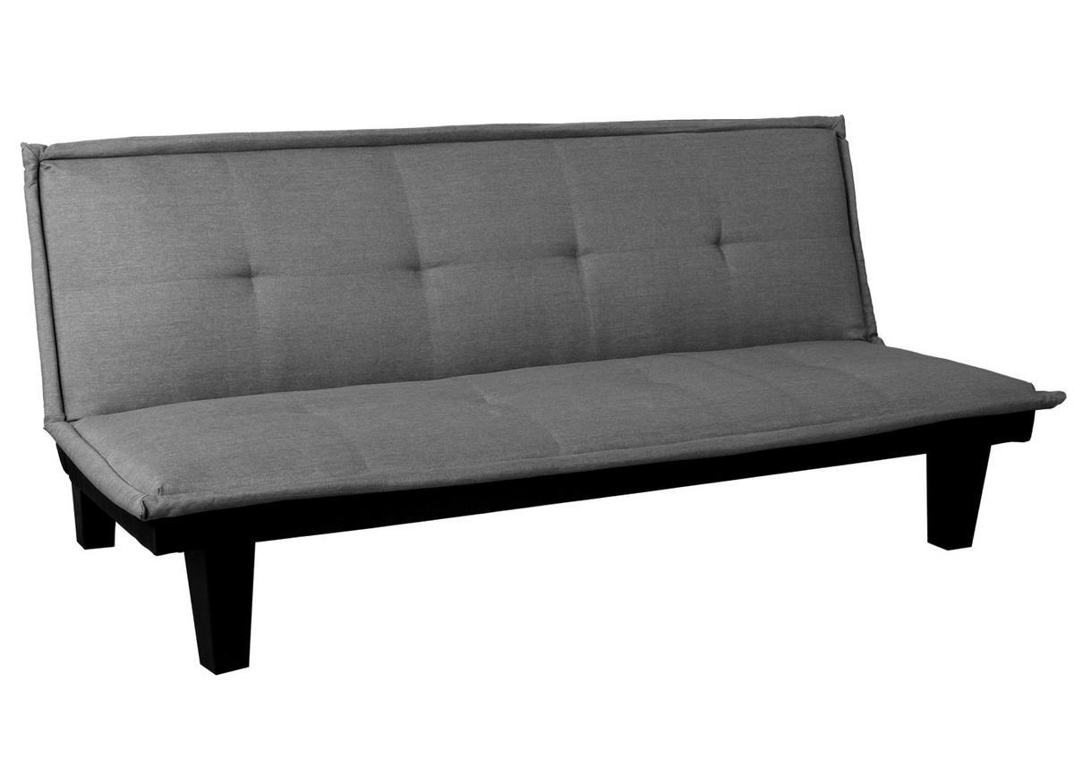 3ER-SOFA Grau - Grau, Textil (170/75/85cm) - MCW