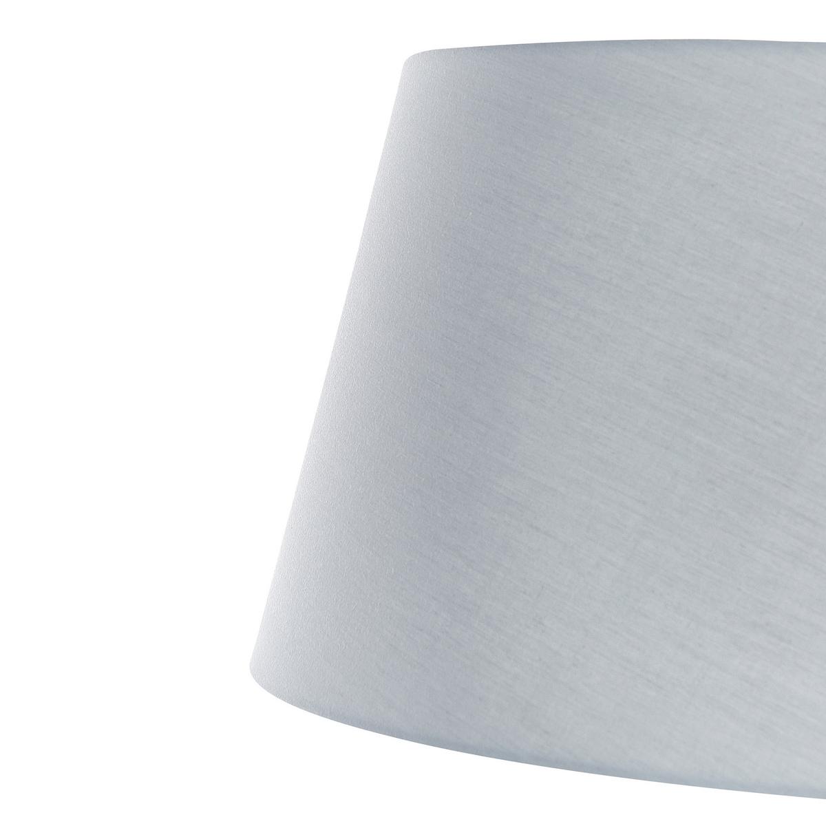 STEHLAMPE Benue 50/50/188 cm - Grau, Metall (50/160/188cm) - Beliani