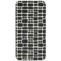 BADEMATTE Modern - Bio - Schwarz 60x120 cm - Anthrazit, Textil (60/120cm) - OnlyWow