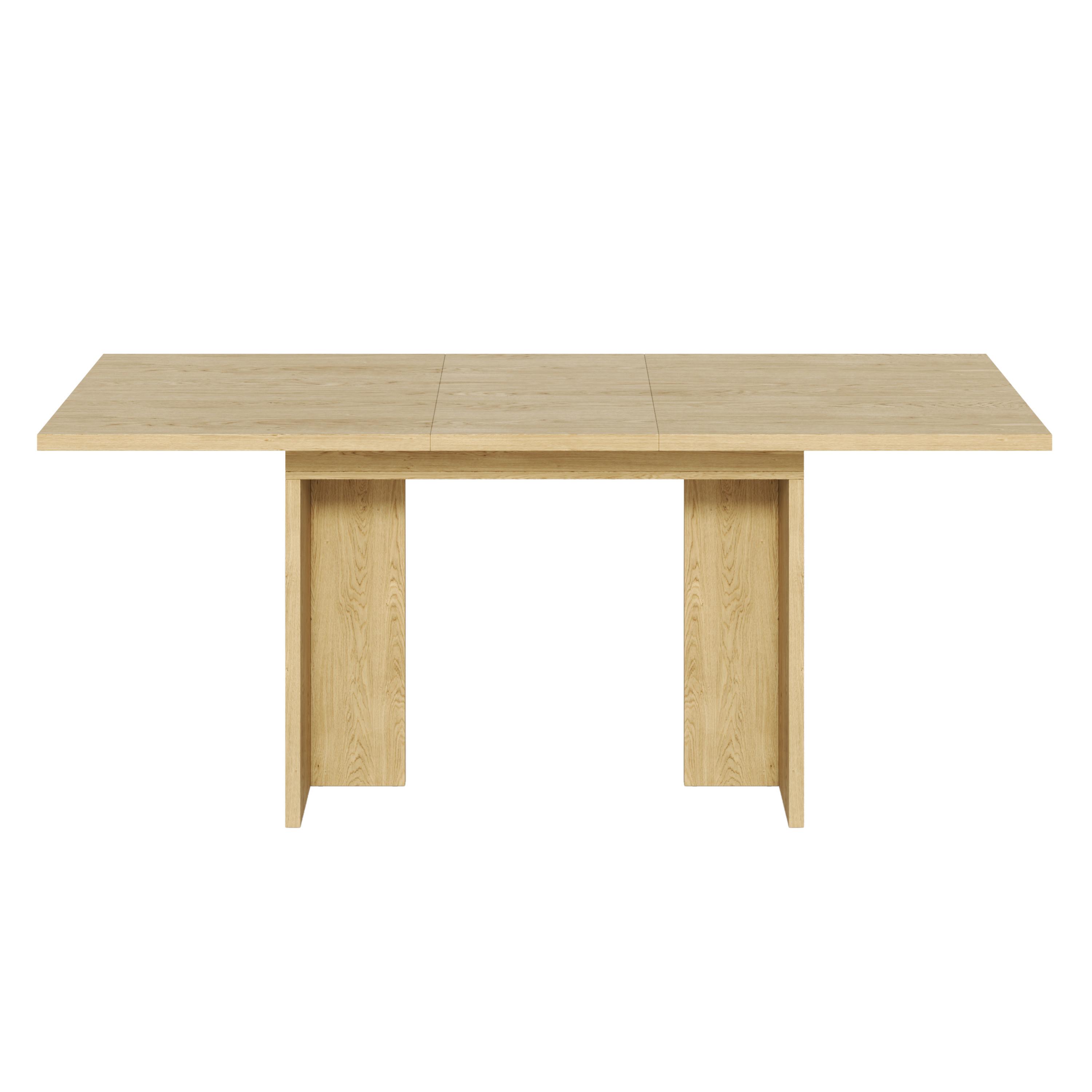 ESSTISCH ausziehbar 140-180 x 80 cm Eiche-Optik - Sonoma Eiche, Holzwerkstoff (80/180/75cm) - Urban Meuble