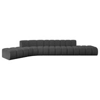 ECKSOFA modulares Sofa Solven-L2 - 471x174x70 cm Grau - Grau, Holzwerkstoff/Textil (471/174cm) - ALTDECOR