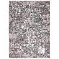 DESIGNER TEPPICH TAWIRA VINTAGE - Edelstahlfarben, Textil (80/160cm) - Pergamon
