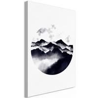 KUNSTDRUCK Schwarz-Weiß 40/60 cm - Schwarz, Textil (40/60cm) - KUNSTLOFT