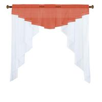 SCHEIBENGARDINE MEIßEN 100x100 cm Terrakotta - Terracotta, Textil (100/100cm) - Gardinenbox