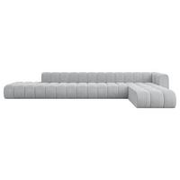 ECKSOFA modulares Sofa Zuvon-L3 - 478x177x70 cm Grau - Grau, Holzwerkstoff/Textil (478/177cm) - ALTDECOR