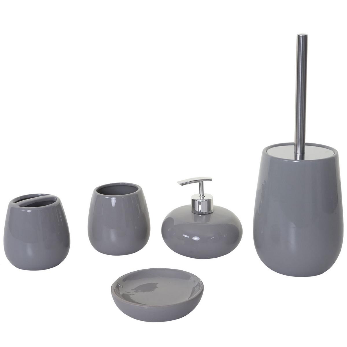 BADSET Grau - Grau, Keramik (12/33/12cm) - MCW
