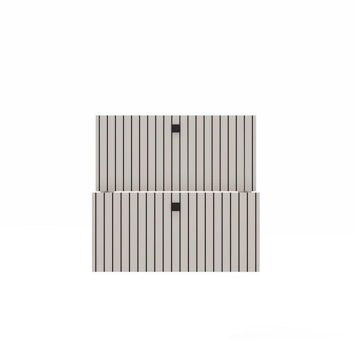WASCHBECKENUNTERSCHRANK Kaschmir 60/57/46 - Kaschmir, Holzwerkstoff (60/57/46cm) - RAUMHIRSCH FURNITURE