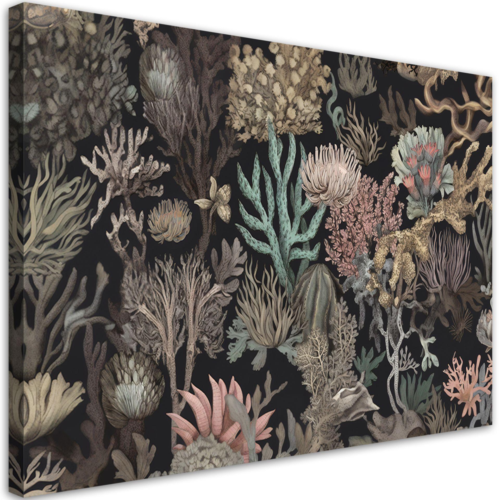 KUNSTDRUCK Bunt 90/60 cm - Multicolor, Textil (90/60cm) - KUNSTLOFT