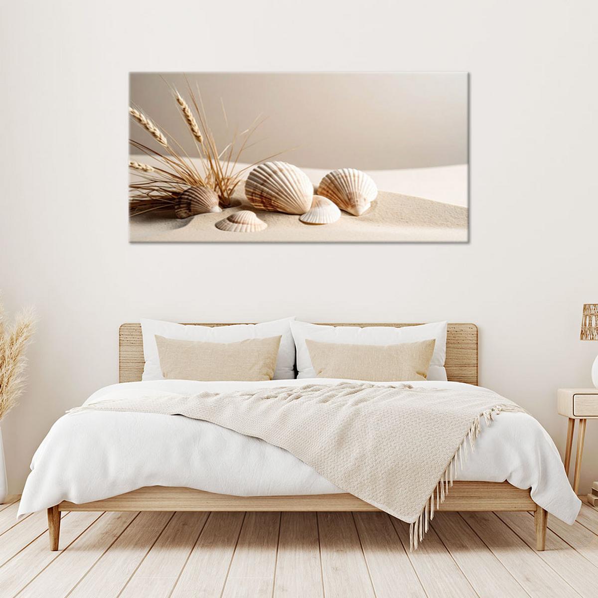 LEINWANDBILD Natur und Botanik 100x50cm - Beige, Textil (100/50cm) - Feeby