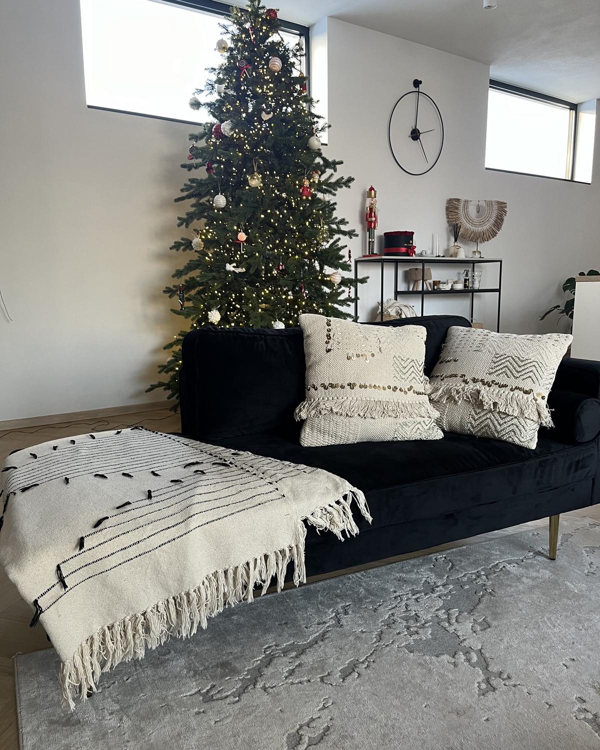 DECKE Helles Beige Uluyol 130/170 cm - Beige, Naturmaterialen/Textil (130/170cm) - Beliani