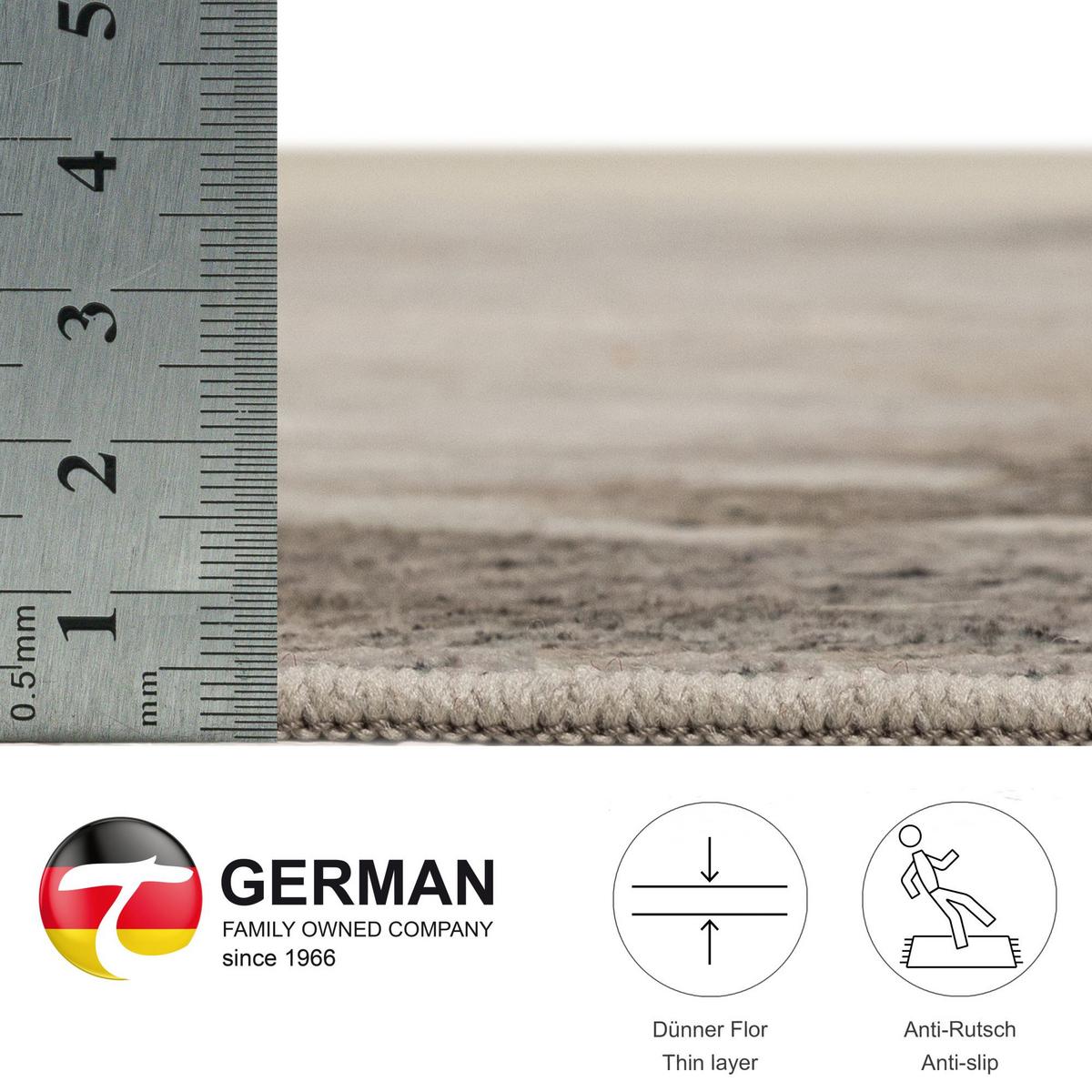 KUNSTFELL-TEPPICH Emilia 100x130 cm - Weiß, Textil (100/130cm) - Gino Falcone