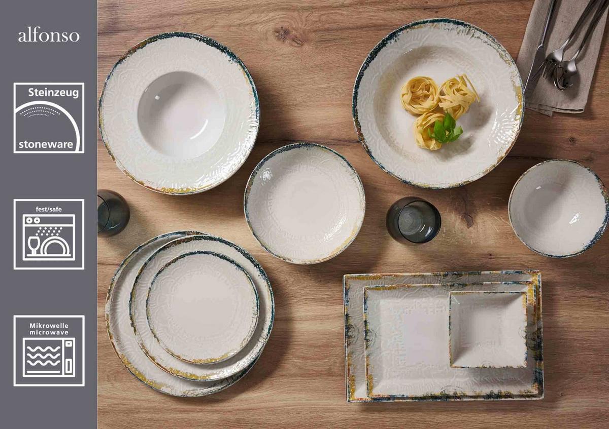 DESSERTTELLER Alfonso beige ø 20,5 cm 6er Set - Beige, Keramik (20.5cm) - Ritzenhoff Breker