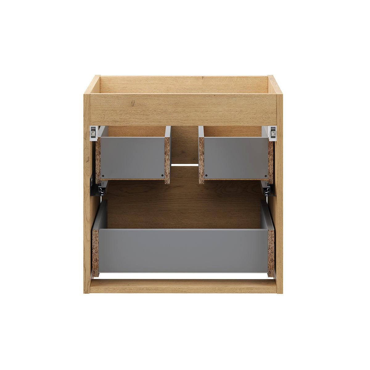 WASCHTISCHUNTERSCHRANK 50cm Edmé Holz - Braun, Holzwerkstoff (50/50/46cm) - Petits-meubles