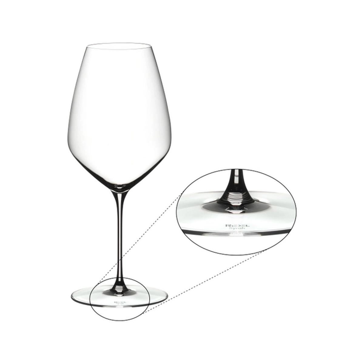 SYRAH / SHIRAZ WEINGLÄSER Veloce transparent 720 ml 2er Set - Transparent, Glas (0.72L) - Riedel