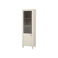 VITRINE Mossa MO03 - Kaschmir/Goldfarben, Holzwerkstoff/Kunststoff (60/194/40cm) - MIRJAN24