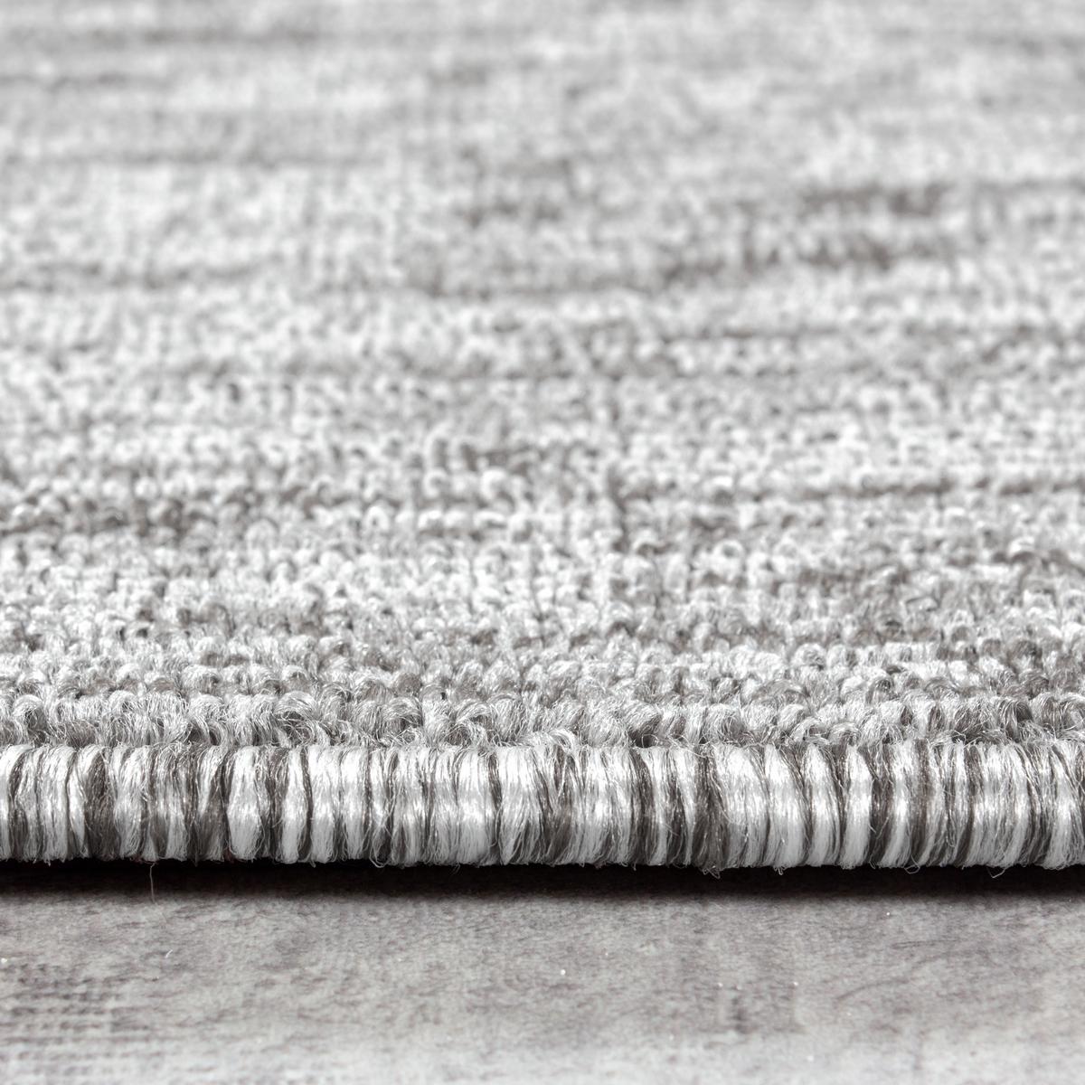 KURZFLORTEPPICH AMMER, einfarbig, Hellgrau, 240 x 340 cm - Grau, Textil (340/240cm) - KADIMA DESIGN