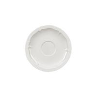ESPRESSOUNTERTASSE Manoir weiß ø 12,2 cm - Weiß, Keramik (12.2cm) - Villeroy & Boch