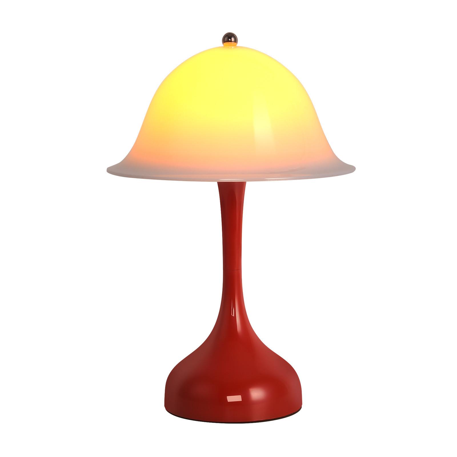 LED-TISCHLEUCHTE BRUNHILDE Ⅲ 25/9/16 cm - Rot, Metall (25/9/16cm) - Nettlife