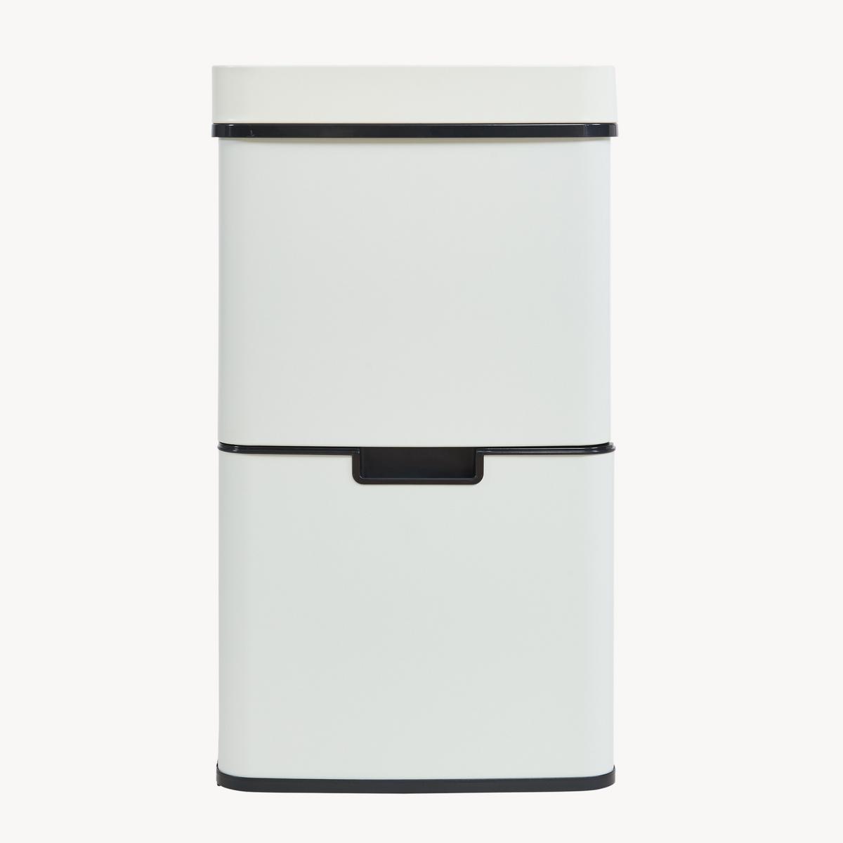 SENSOR MÜLLEIMER Venna - Beige, Kunststoff/Metall (31.5/82.5/42cm) - [en.casa]