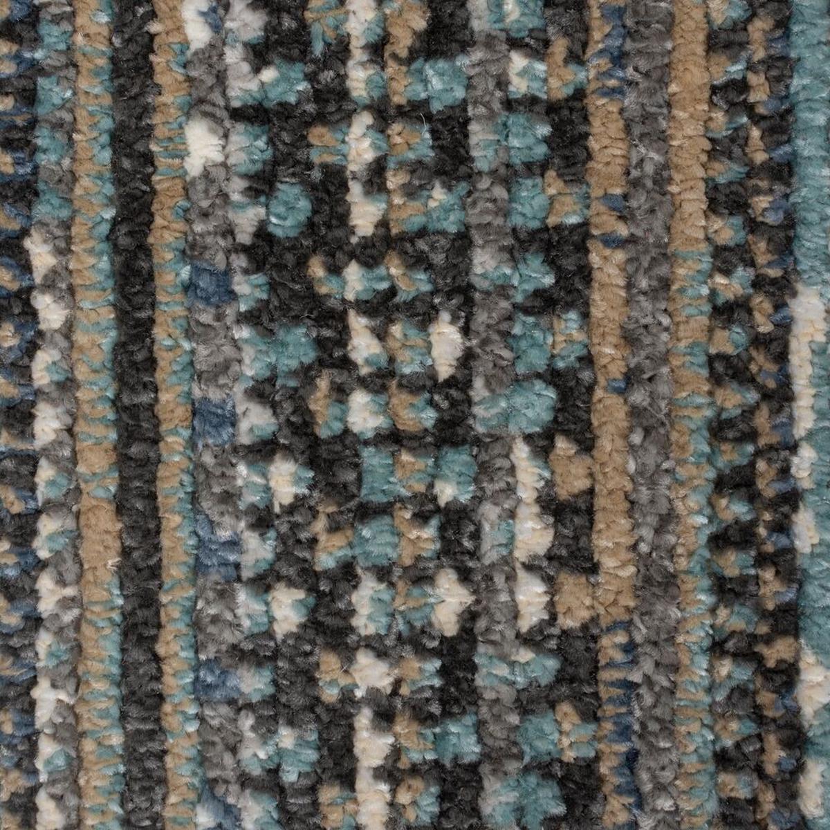 TEPPICH PERRAN, gestreift, Blau, 66 x 300 cm - Blau, Textil (300/66cm) - KADIMA DESIGN