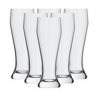 WEIZENBIERGLÄSER Ranft transparent 0,5 l 6er Set - Transparent, Glas (0.5L) - Rastal