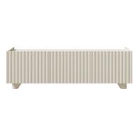 TV-LOWBOARD Fiorra Greige 144 cm - Kaschmir, Holzwerkstoff (144/49/38.3cm) - Selsey