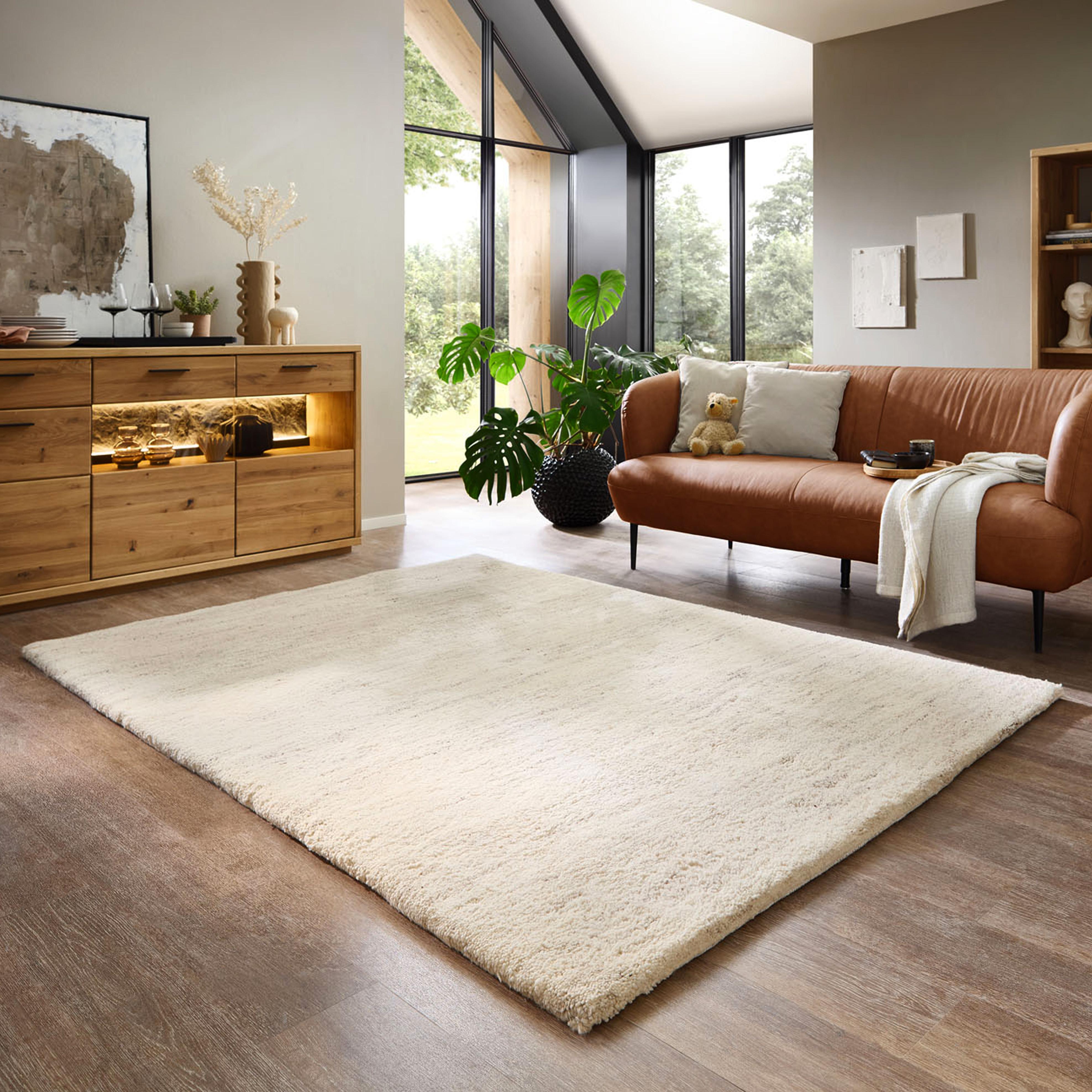 BERBERTEPPICH Maloronga 120x180 cm - Beige, Textil (120/180cm) - THEKO