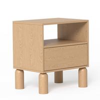 NACHTTISCH SENA - Naturfarben, Holzwerkstoff (54.4/60.2/40.6cm) - Idohome