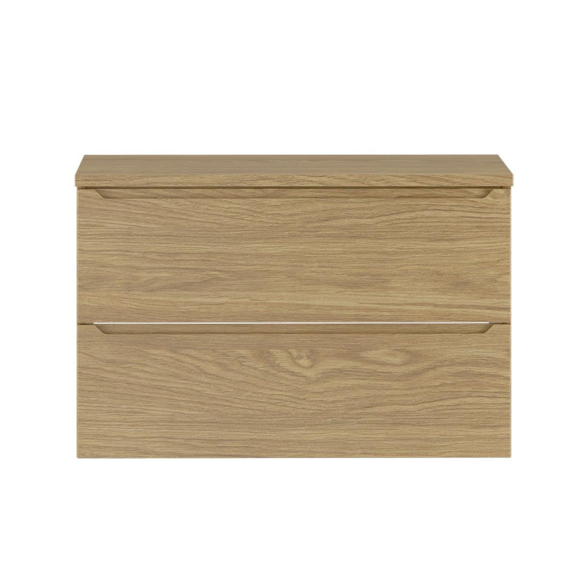 WASCHTISCHUNTERSCHRANK 80.6cm Viggo Holz - Braun, Holzwerkstoff (80.6/52.2/46.5cm) - Petits-meubles