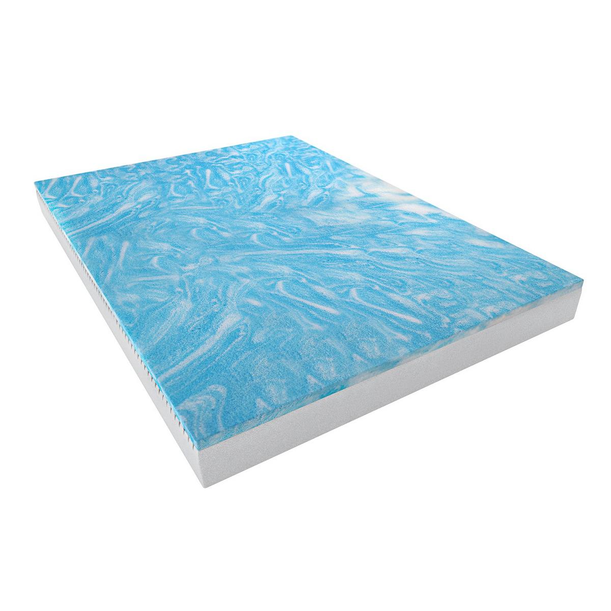 GELMATRATZE 140x200 cm – 15 cm Hybridmatratze mit 7-Zonen Kaltschaumkern & Memory-Gelauflage H2/H3 - Weiß, Textil (140/200cm) - Mister Sandman