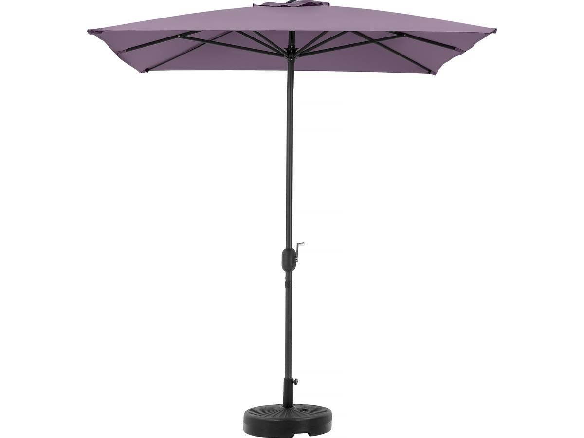SONNENSCHIRM sol 2 Lila - Lila, Metall (300/200cm) - Habitat Garten