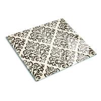 GLASPLATTE 60x52 cm Dekorationen - Braun, Glas (60/0.4/52cm) - TULUP