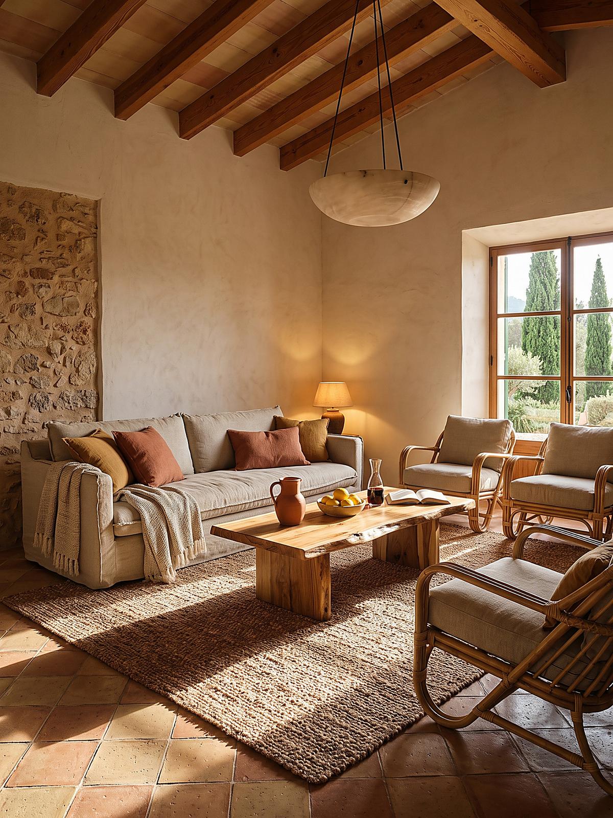TEPPICH Kurzflor, handgewebt, GLAVEN, in Natur, Bouclé-Struktur, 200 x 290 cm - Beige, Textil (200/290cm) - KADIMA DESIGN