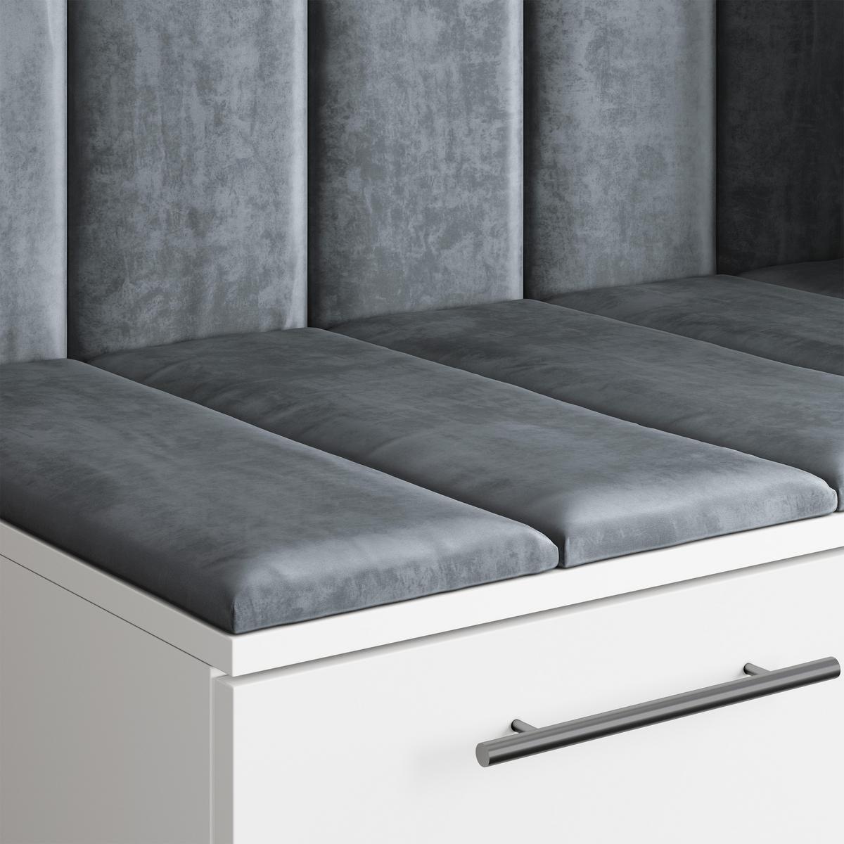 GARDEROBENSCHRANK REMA 200/240/60 cm Modern Garderobe-Set Eiche Wotan - Eiche Wotan/Schwarz, Holzwerkstoff (200/240/60cm) - MASSENO