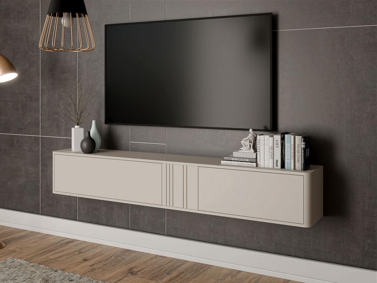 TV-LOWBOARD Philippe 190 - Kaschmir, Holzwerkstoff (190/30/31cm) - MIRJAN24