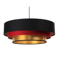 HÄNGELEUCHTE Rot 60/20 cm - Rot, Kunststoff (60/1/20cm) - ONZENO