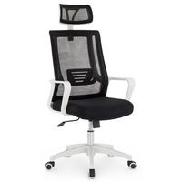 BÜRODREHSTUHL AUCKLAND schwarz - Schwarz, Kunststoff (58/124/63cm) - IDIMEX