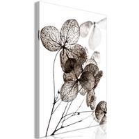 KUNSTDRUCK Braun 80/120 cm - Weiß/Braun, Textil (80/120cm) - KUNSTLOFT