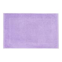 BADEMATTE Imperial 50/80 cm, Baumwolle - Flieder, Textil (50/80cm) - Homescapes
