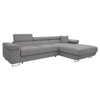 ECKSOFA Torezio Mini, Seite: Rechts - Grau, Holz/Textil (280/170cm) - MIRJAN24