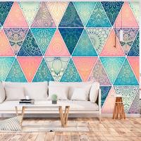 SELBSTKLEBENDE FOTOTAPETE 245/175 cm - Blau/Pink, Kunststoff/Textil (245/1cm) - KUNSTLOFT