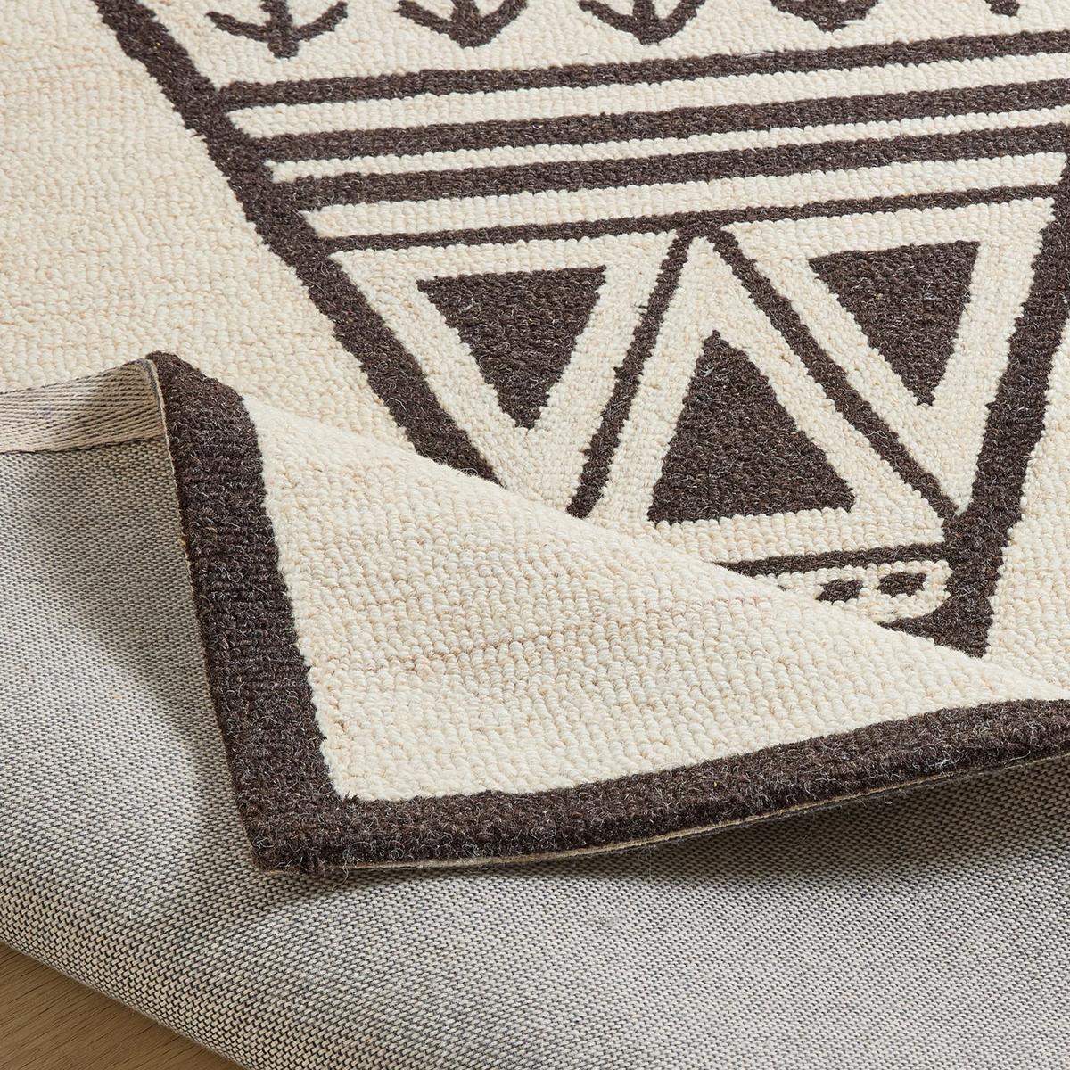 HANDTUFTTEPPICH Natur Kids - Kinderteppich mit Tipidesign 120 x 180 cm - Beige, Textil (120/180cm) - Natur Pur