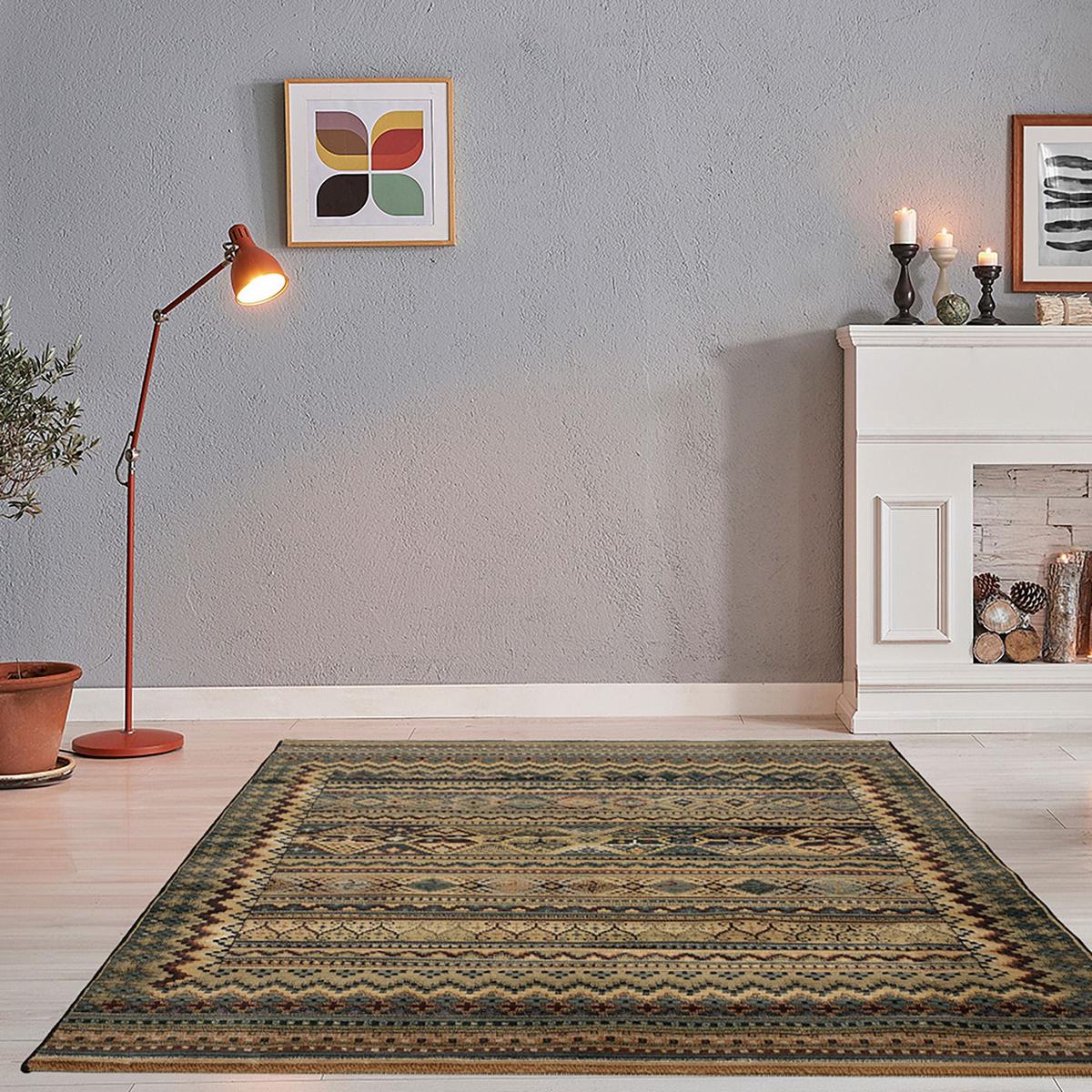 WEBTEPPICH Gabiro 416 90x160 cm - Multicolor, Textil (90/160cm) - THEKO