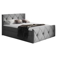 BOXBETT Crystal Lux - H3 - Grau, Holz (120/200cm) - MIRJAN24