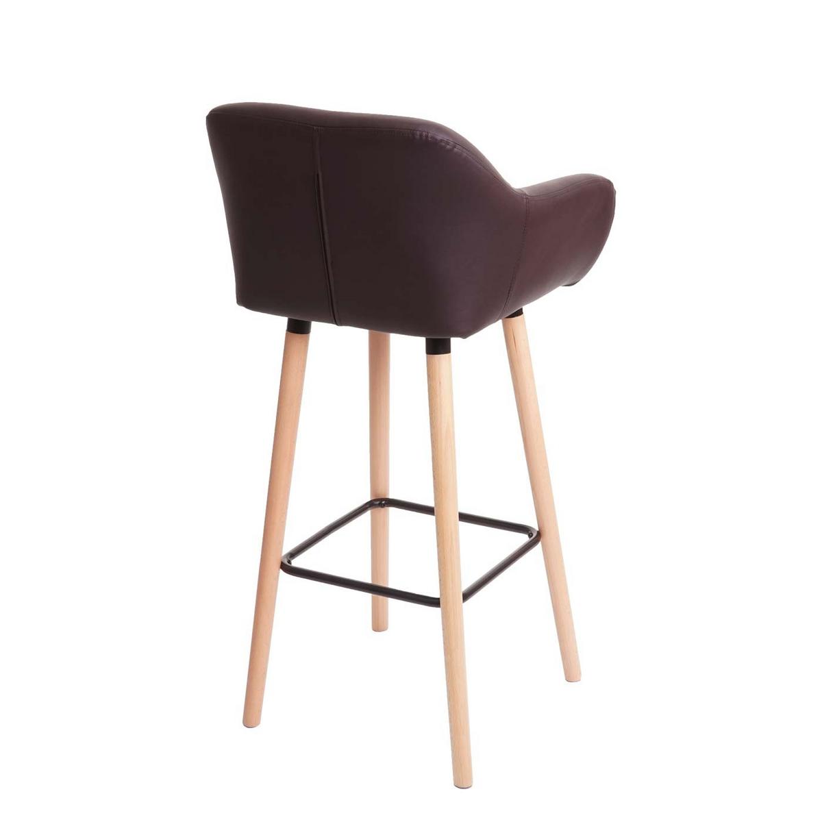 BARHOCKER Braun - Braun, Textil (53/99/45cm) - MCW
