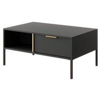 COUCHTISCH LORENZO 96,9/44,4/60 cm Anthrazit - Anthrazit, Holzwerkstoff (60/96.9/44.4cm) - MASSENO
